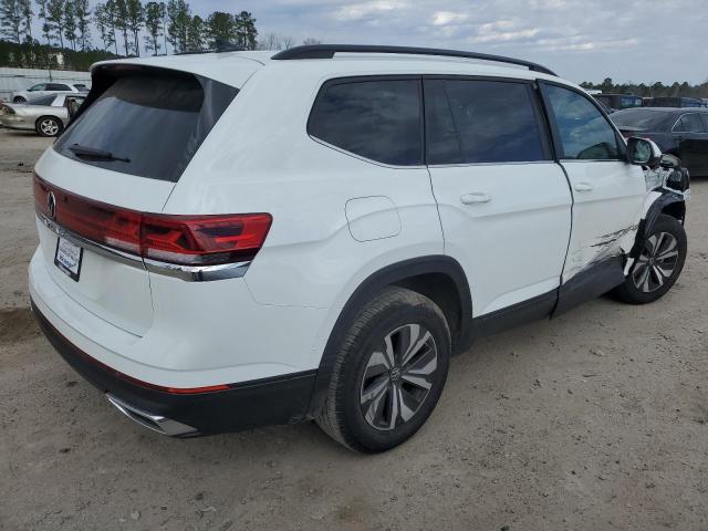 1V2DR2CA2RC509931 - 2024 VOLKSWAGEN ATLAS SE WHITE photo 3