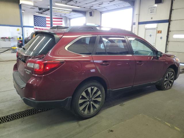 4S4BSANC1H3309459 - 2017 SUBARU OUTBACK 2.5I LIMITED RED photo 3
