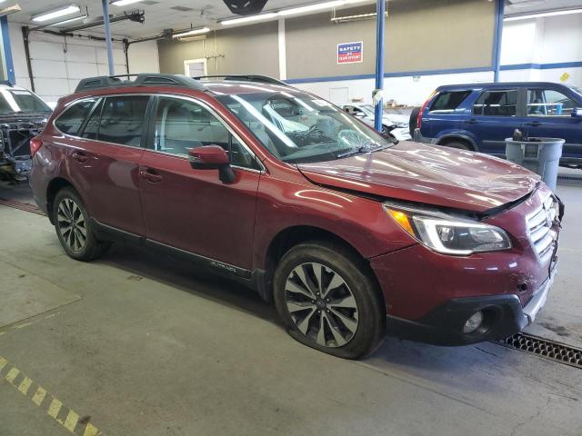 4S4BSANC1H3309459 - 2017 SUBARU OUTBACK 2.5I LIMITED RED photo 4