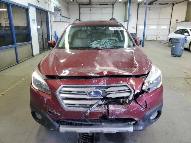 4S4BSANC1H3309459 - 2017 SUBARU OUTBACK 2.5I LIMITED RED photo 5