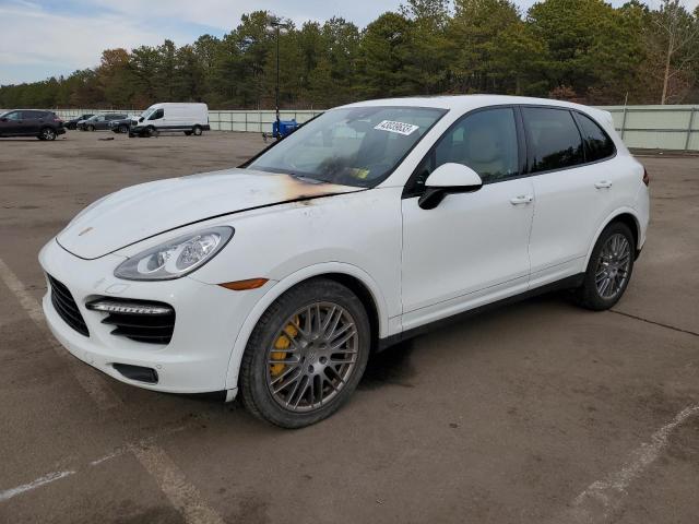 WP1AC2A29ELA87411 - 2014 PORSCHE CAYENNE TURBO WHITE photo 1