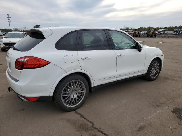 WP1AC2A29ELA87411 - 2014 PORSCHE CAYENNE TURBO WHITE photo 3