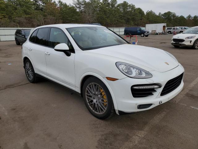 WP1AC2A29ELA87411 - 2014 PORSCHE CAYENNE TURBO WHITE photo 4