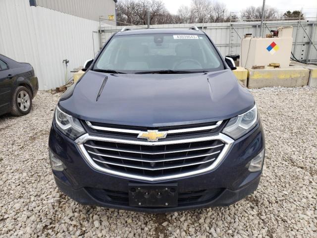 3GNAXYEX7KL285247 - 2019 CHEVROLET EQUINOX PREMIER BLUE photo 5