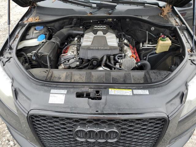 WA1DGAFE4DD014126 - 2013 AUDI Q7 PRESTIGE შავი ფოტო 12