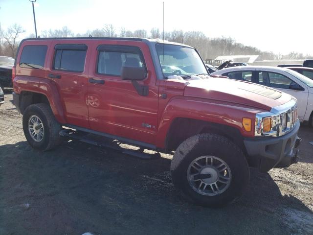 5GTDN136968187167 - 2006 HUMMER H3 RED photo 4