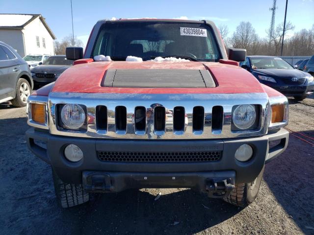 5GTDN136968187167 - 2006 HUMMER H3 RED photo 5