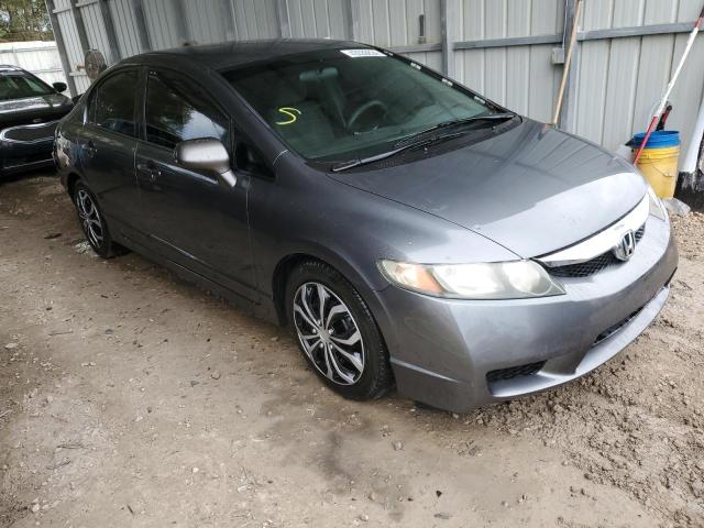 2HGFA1F5XAH324796 - 2010 HONDA CIVIC LX GRAY photo 4