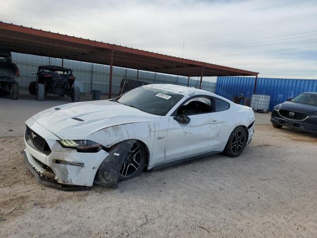 1FA6P8CFXJ5180733 - 2018 FORD MUSTANG GT WHITE photo 1