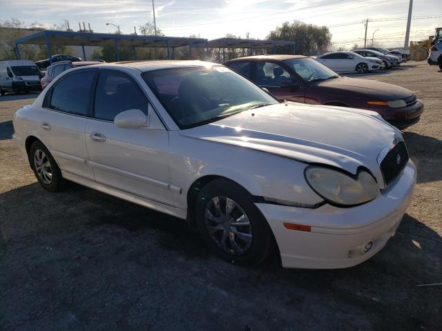 KMHWF25S84A934966 - 2004 HYUNDAI SONATA GL WHITE photo 4