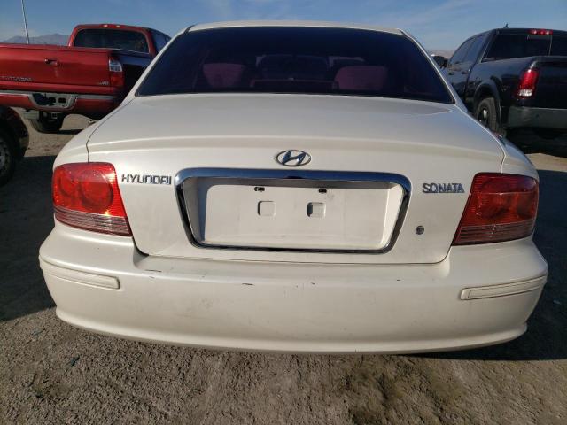 KMHWF25S84A934966 - 2004 HYUNDAI SONATA GL WHITE photo 6