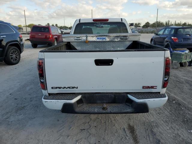 1GTCS198848183628 - 2004 GMC CANYON WHITE photo 6