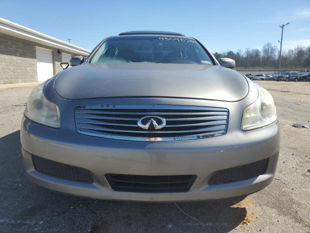 JNKBV61E88M221081 - 2008 INFINITI G35 GRAY photo 5