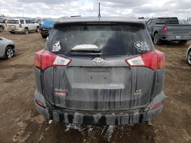 JTMBFREV3FD171391 - 2015 TOYOTA RAV4 LE GRAY photo 6