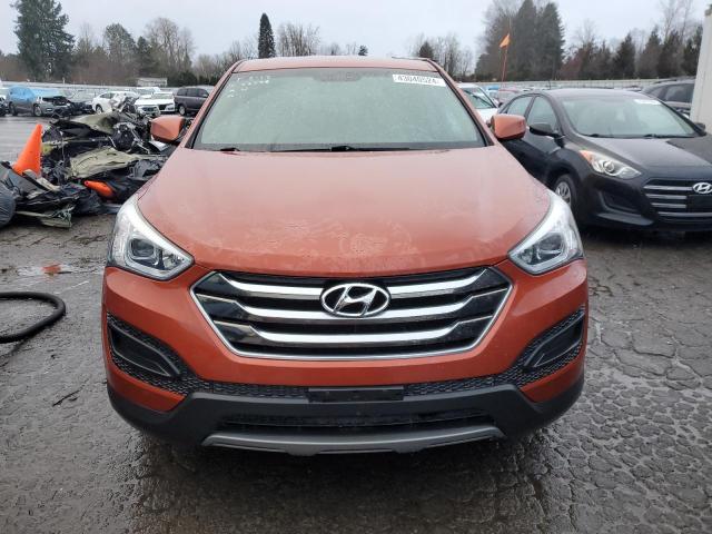 5XYZTDLB6GG326425 - 2016 HYUNDAI SANTA FE S ORANGE photo 5