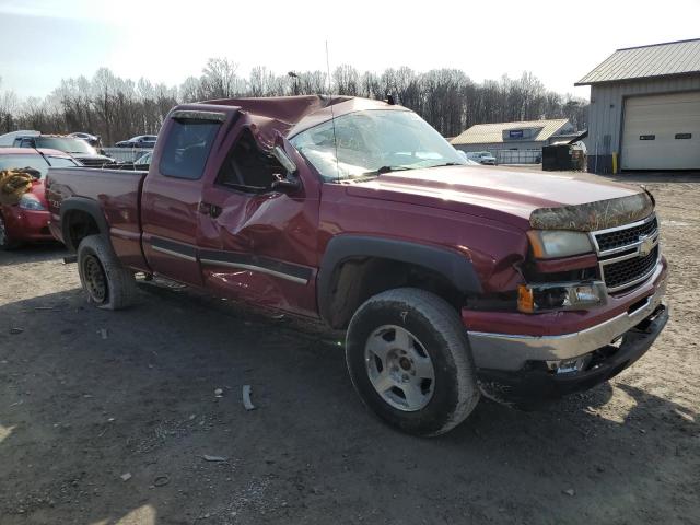 1GCEK19Z27E159297 - 2007 CHEVROLET SILVERADO K1500 CLASSIC RED photo 4