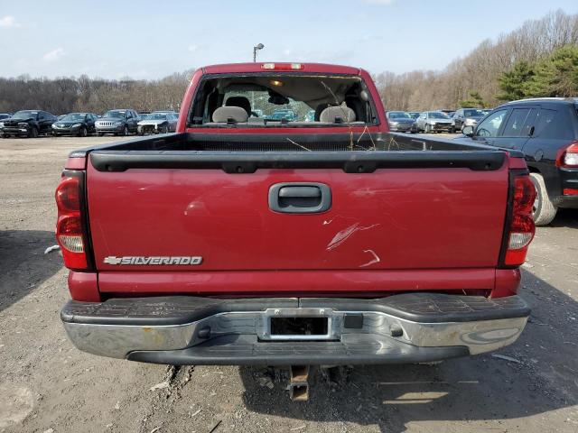 1GCEK19Z27E159297 - 2007 CHEVROLET SILVERADO K1500 CLASSIC RED photo 6