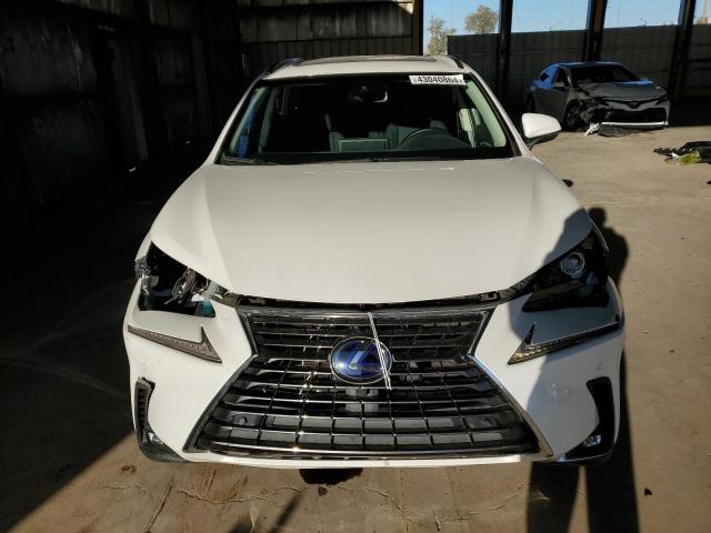 JTJBJRBZ9K2120809 - 2019 LEXUS NX 300H WHITE photo 5