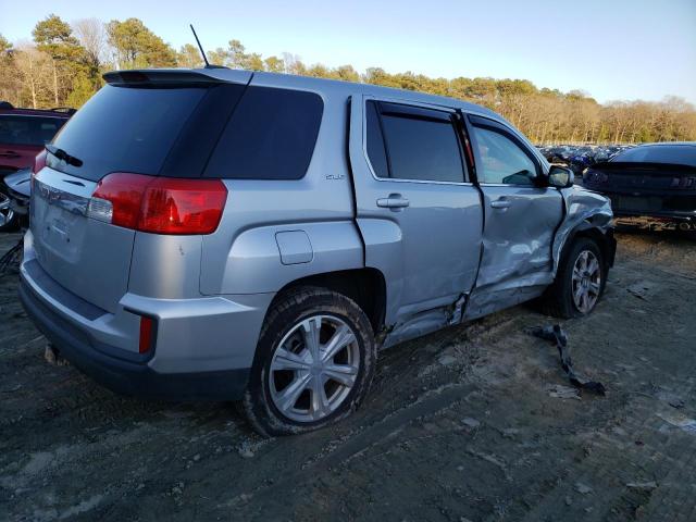 2GKALMEK2H6353179 - 2017 GMC TERRAIN SLE SILVER photo 3