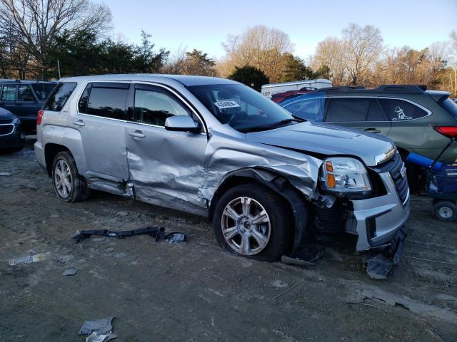 2GKALMEK2H6353179 - 2017 GMC TERRAIN SLE SILVER photo 4