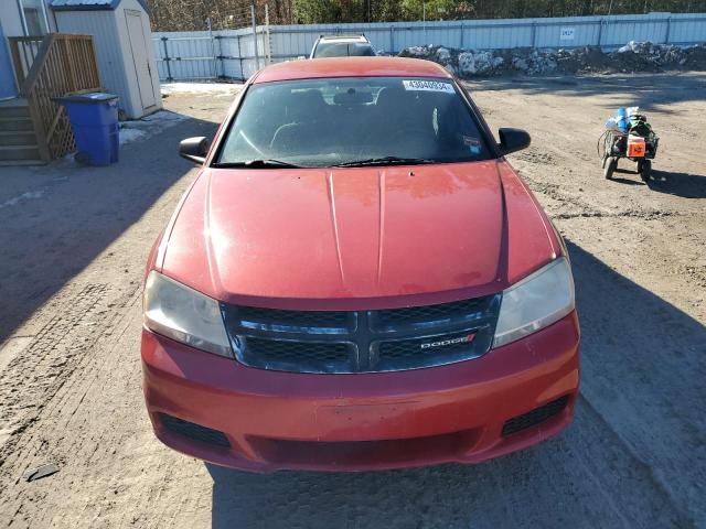 1C3CDZABXDN679679 - 2013 DODGE AVENGER SE RED photo 5