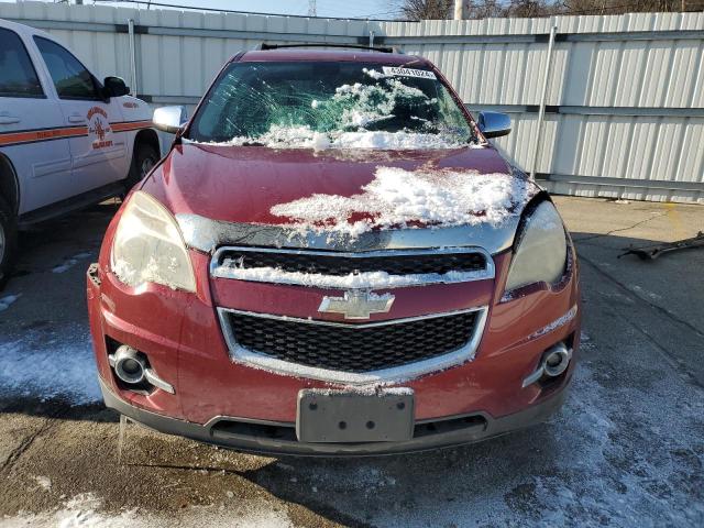 2GNFLGE57C6357550 - 2012 CHEVROLET EQUINOX LTZ MAROON photo 5