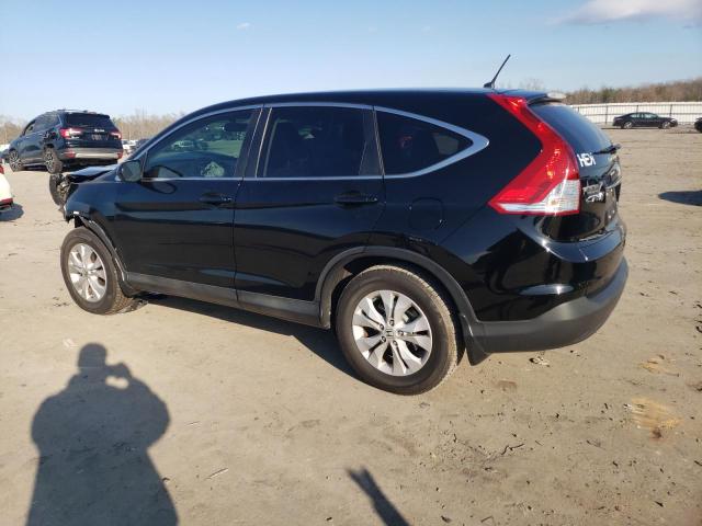 2HKRM3H56EH529850 - 2014 HONDA CR-V EX BLACK photo 2