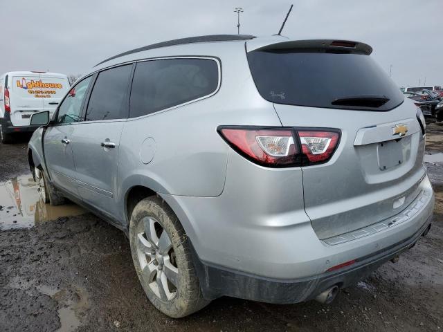 1GNKRLKD4DJ101775 - 2013 CHEVROLET TRAVERSE LTZ SILVER photo 2