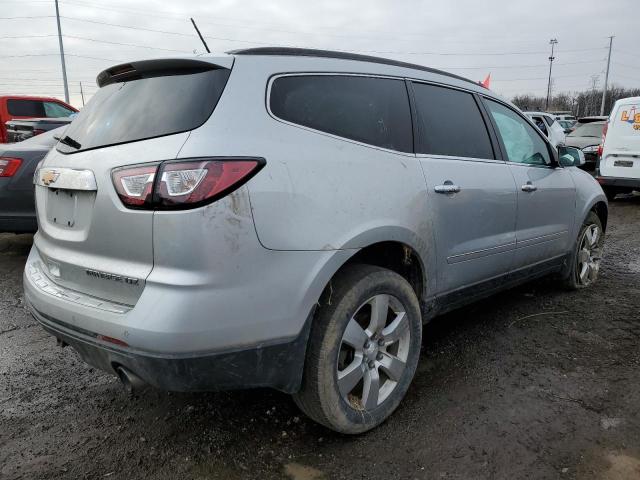 1GNKRLKD4DJ101775 - 2013 CHEVROLET TRAVERSE LTZ SILVER photo 3