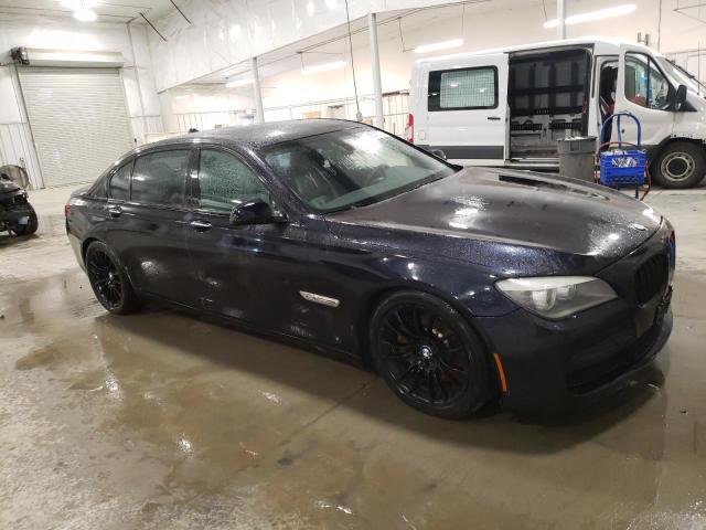 WBAKC8C58BC432873 - 2011 BMW 750 LXI BLUE photo 4