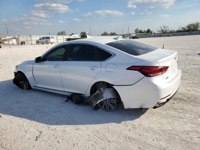 KMHGN4JE9JU245449 - 2018 GENESIS G80 BASE WHITE photo 2