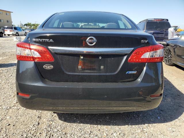 1N4AB7AP9DN909632 - 2013 NISSAN SENTRA S BLACK photo 6