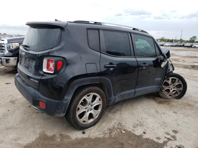 ZACCJADT1GPD15298 - 2016 JEEP RENEGADE LIMITED BLACK photo 3