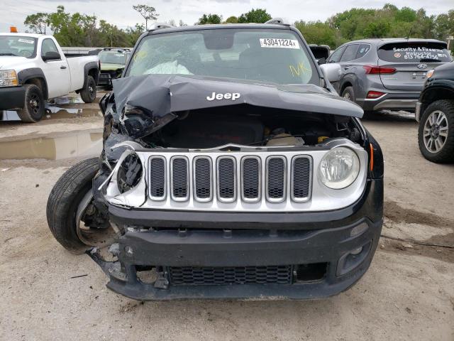 ZACCJADT1GPD15298 - 2016 JEEP RENEGADE LIMITED BLACK photo 5