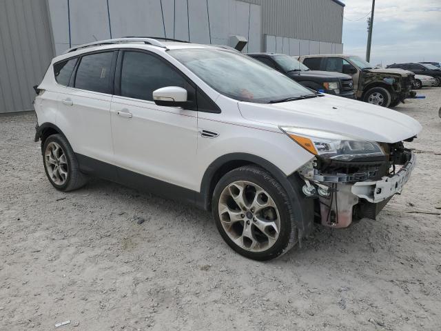 1FMCU0J95EUA74265 - 2014 FORD ESCAPE TITANIUM WHITE photo 4