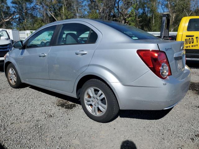 1G1JA5SH3C4199732 - 2012 CHEVROLET SONIC LS SILVER photo 2