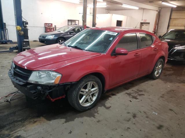 1B3BD1FB7BN513250 - 2011 DODGE AVENGER MAINSTREET RED photo 1