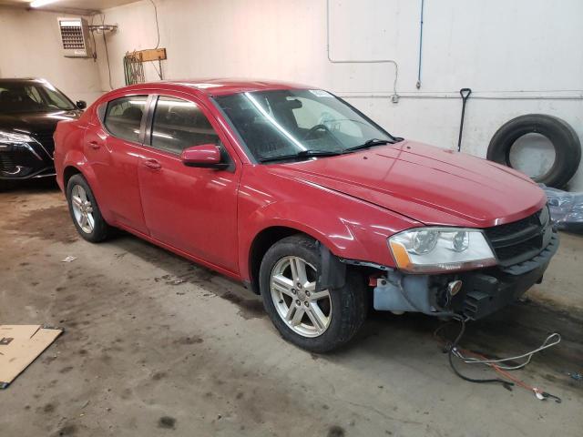 1B3BD1FB7BN513250 - 2011 DODGE AVENGER MAINSTREET RED photo 4