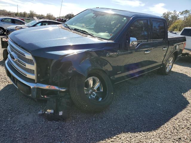 1FTEW1CG7FFB78531 - 2015 FORD F150 SUPERCREW BLUE photo 1