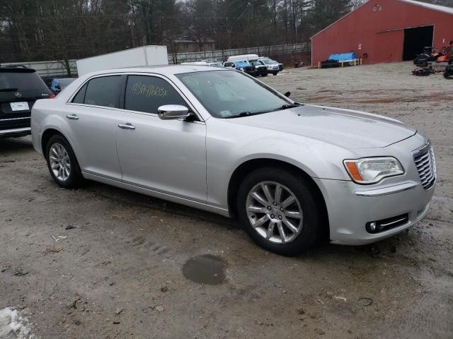 2C3CCACG3CH309839 - 2012 CHRYSLER 300 LIMITED SILVER photo 4