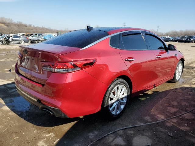 5XXGT4L35JG236209 - 2018 KIA OPTIMA LX RED photo 3