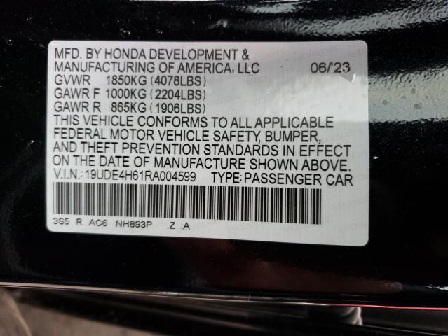 19UDE4H61RA004599 - 2024 ACURA INTEGRA A-SPEC TECH BLACK photo 12