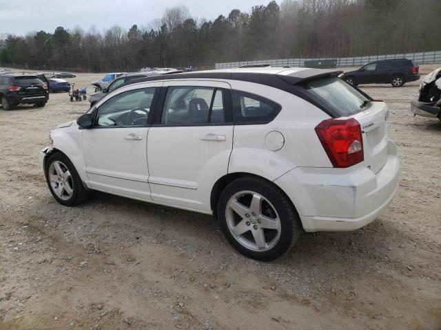 1B3HB78K28D725553 - 2008 DODGE CALIBER R/T WHITE photo 2