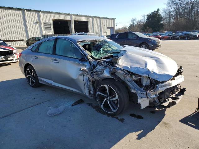 1HGCV1F1XLA016341 - 2020 HONDA ACCORD LX SILVER photo 4