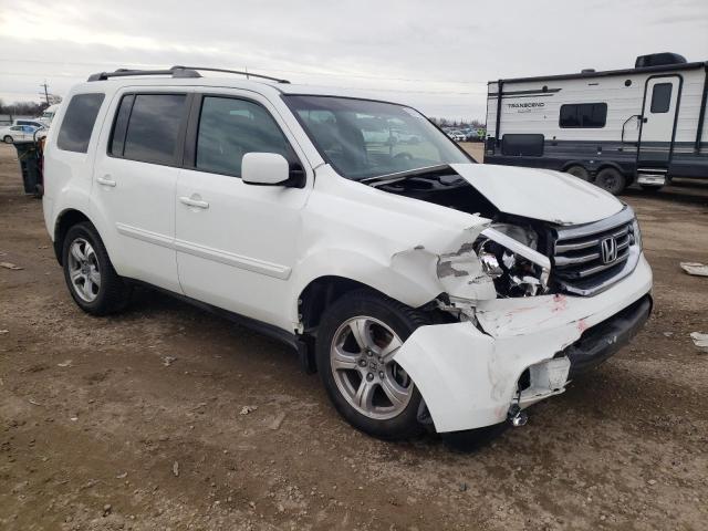 5FNYF4H51DB086340 - 2013 HONDA PILOT EXL WHITE photo 4