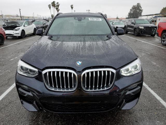 5UXTY3C09M9H87164 - 2021 BMW X3 SDRIVE30I BLUE photo 5