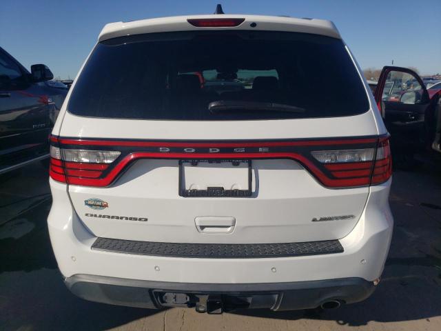 1C4RDHDG7FC809715 - 2015 DODGE DURANGO LIMITED WHITE photo 6