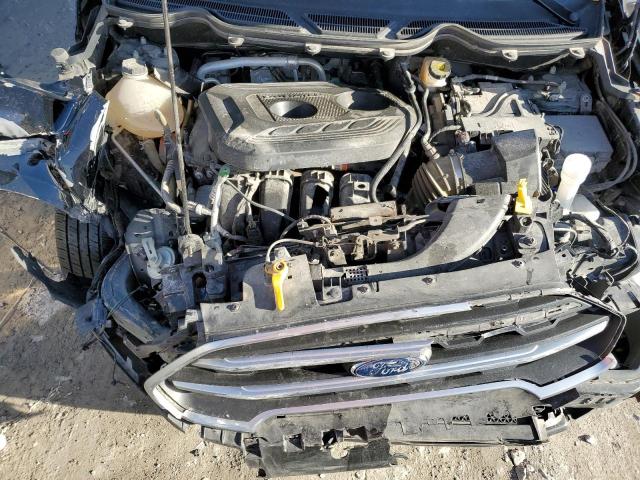 MAJ6P1UL3JC207603 - 2018 FORD ECOSPORT SE Czarny zdjęcie 11