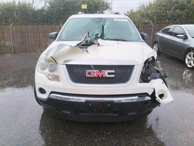 1GKLRKED7AJ217703 - 2010 GMC ACADIA SL WHITE photo 5