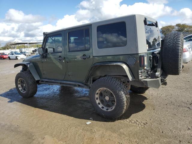 1J8GA59167L189825 - 2007 JEEP WRANGLER S GREEN photo 2